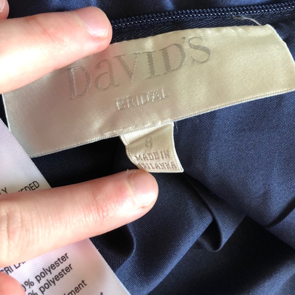 David’s bridal nazy dress - Picture 4 of 5